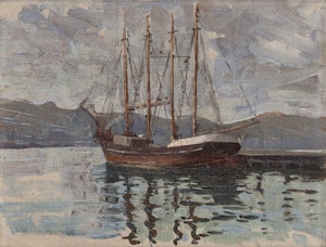 Untitled [Four Masted Sailing Ship] image