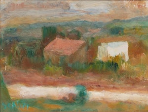 Farm Building Near Paris image