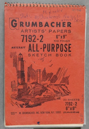 Untitled [Shipboard sketchbook] image